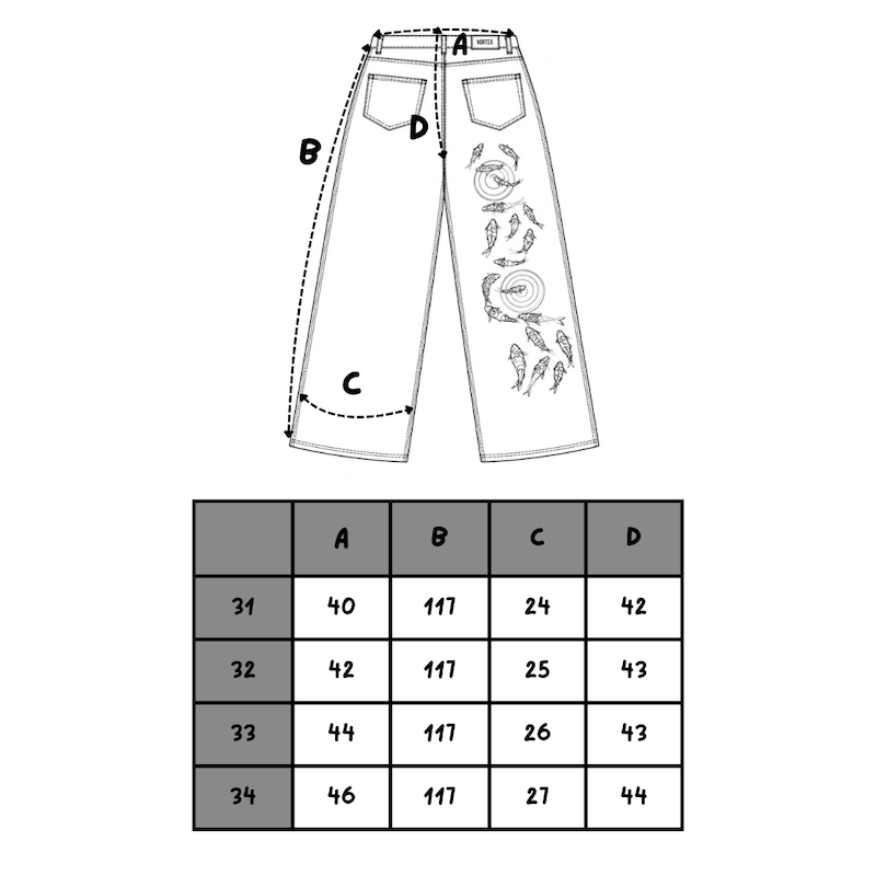 Koi Fish Pant