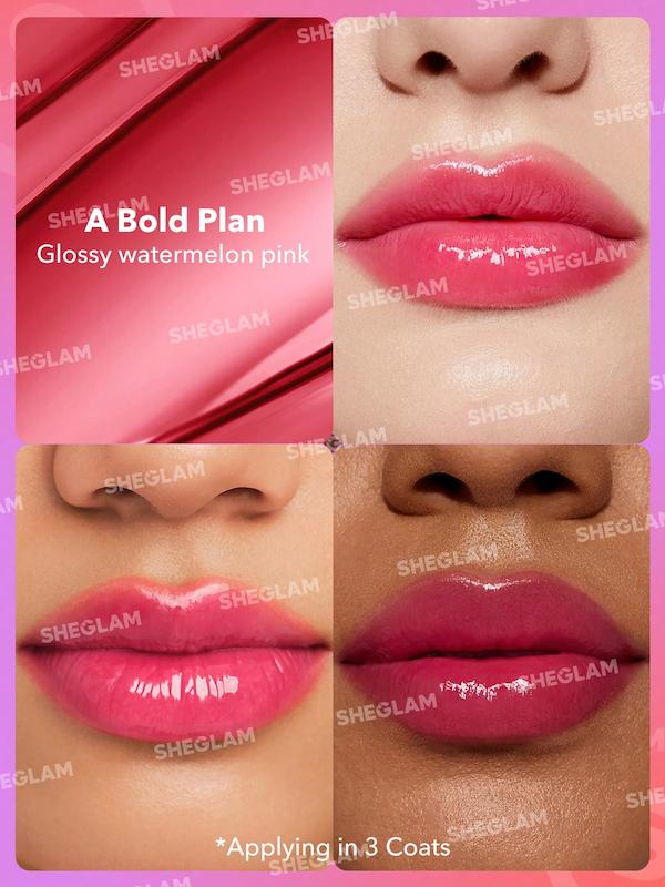 رژ لب براق Mirror Kiss High Shine Lipstick [تضمین اصالت]