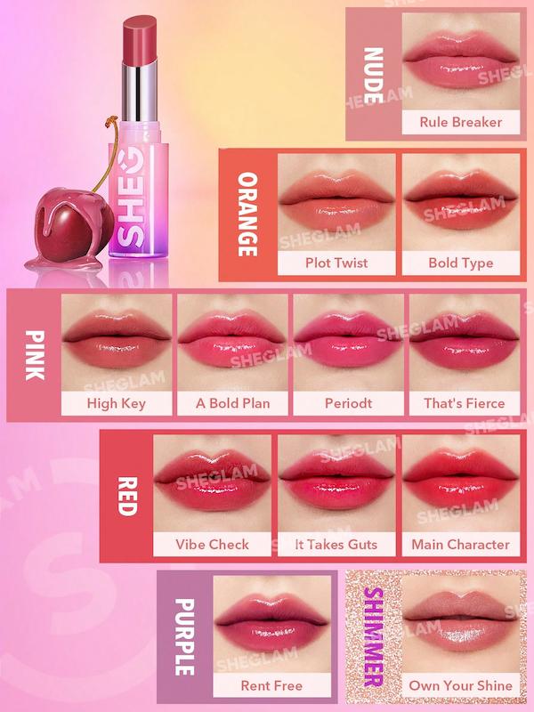 رژ لب براق Mirror Kiss High Shine Lipstick [تضمین اصالت]