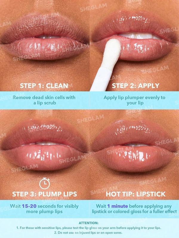 لیپ گلاس حجم دهنده آیس کوئین Ice Queen Plumping Lip Gloss [تضمین اصالت]