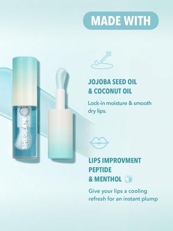 لیپ گلاس حجم دهنده آیس کوئین Ice Queen Plumping Lip Gloss [تضمین اصالت]
