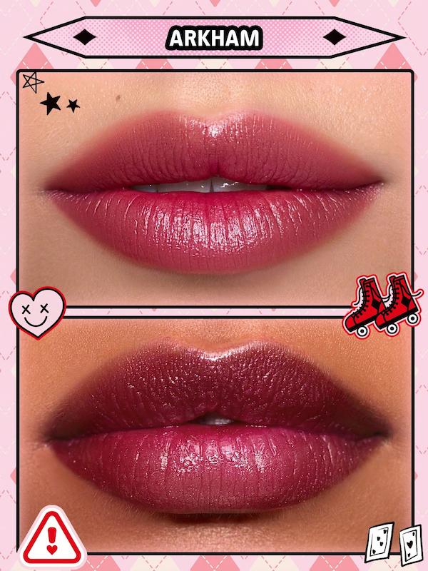 رژ لب شاین دار هارلی کویین Harley Quinn X Thrill Seeker Color-Changing Lipstick [تضمین اصالت]