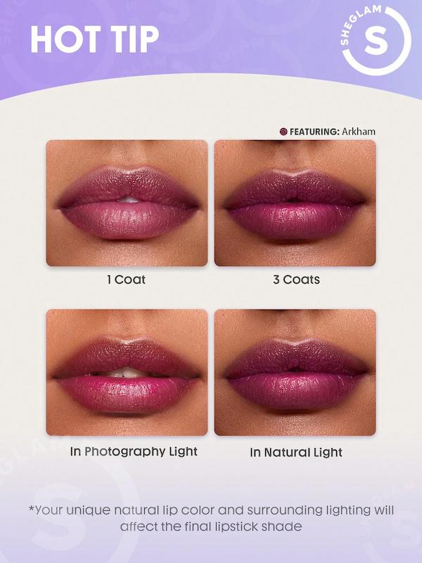 رژ لب شاین دار هارلی کویین Harley Quinn X Thrill Seeker Color-Changing Lipstick [تضمین اصالت]
