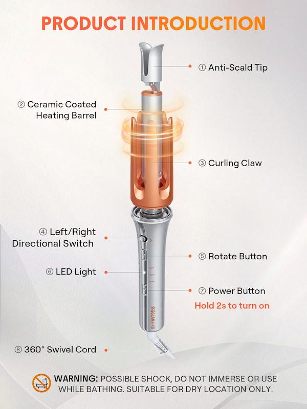 دستگاه کرلی و فرکننده مو It-Curl One-Touch Instant Curler