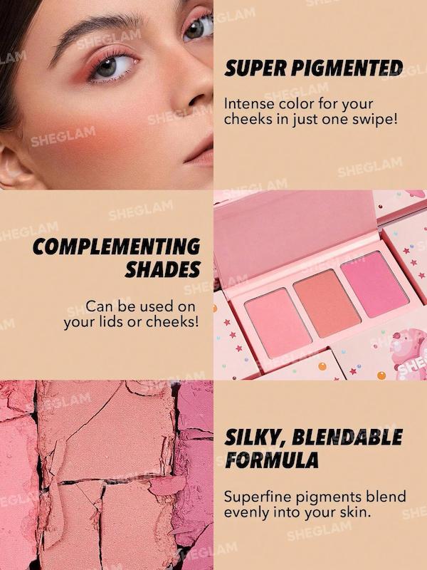 پالت رژگونه Sweet Cheeks Blush Trio [تضمین اصالت]