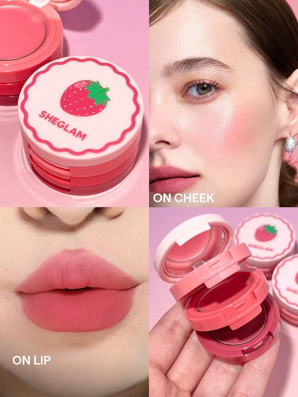 ست کرمی رژ گونه و لب Strawberry Whirl Cheek Cheek & Lip Cream Stack [تضمین اصالت]