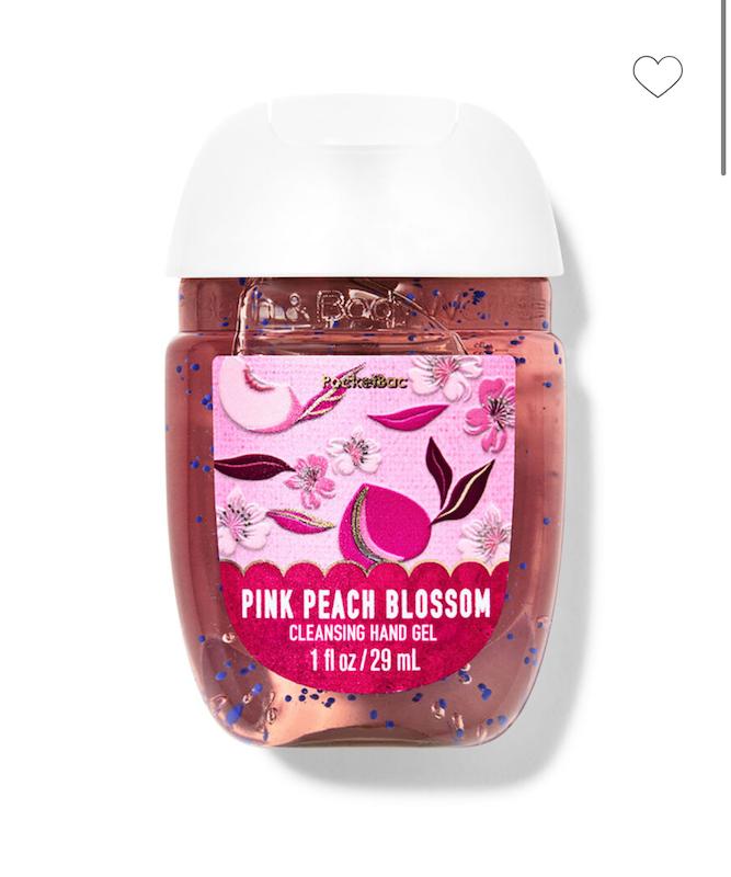 ژل دست ضدعفونی کننده بث اند بادی ورکز Pink Peach Blossom