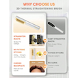 برس حرارتی صاف کننده مو سه بعدی مدل Sleek Chic 3D Thermal Straightening Brushara [تضمین اصالت]
