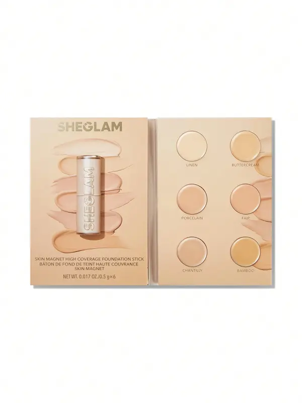 تستر کرم پودر استیکی مدل Skin Magnet High Coverageara [تضمین اصالت]