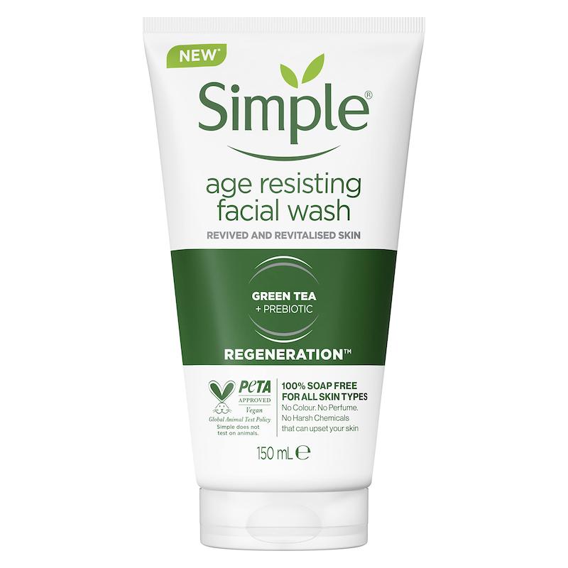 ژل شستشو ضد پیری سیمپل مدل Age Resisting حجم 150 میلی لیتر [تضمین اصالت]