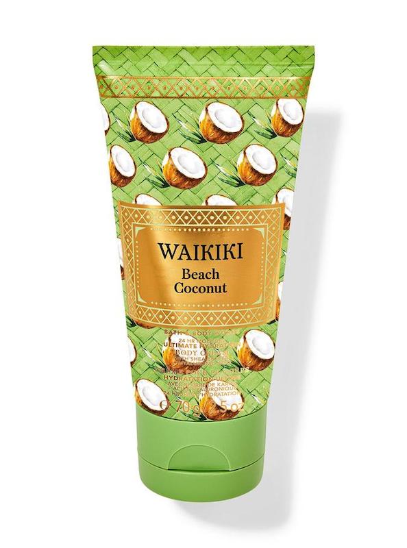 کرم بدن بث اند بادی ورکس Waikiki Beach Coconut [تضمین اصالت]