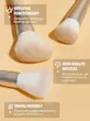 ست براش صورت گلَم ۱۰۱ با کیف Glam 101 Face Essentials Brush Set With Bag