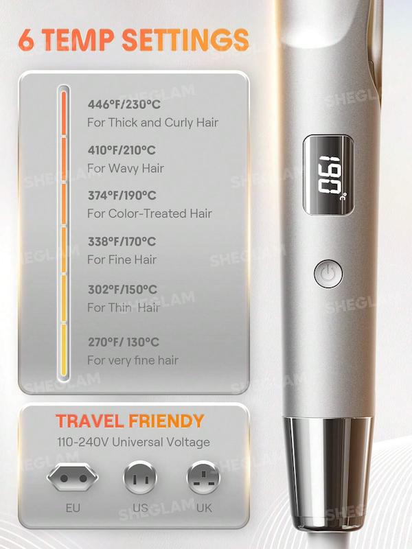 دستگاه دوکاره اتو و کرلی Sleek Chic Twist Kiss Flat Iron [تضمین اصالت]