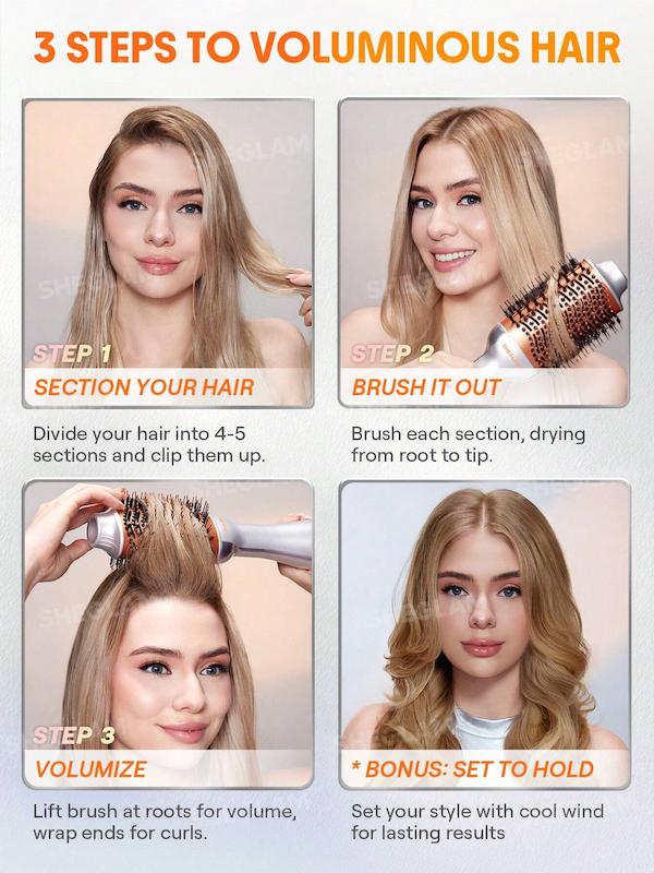 سشوار حجم دهنده Blowout Bliss Volumizing Hot Air Brush [تضمین اصالت]