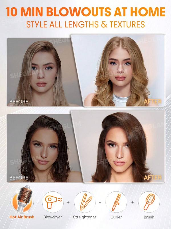 سشوار حجم دهنده Blowout Bliss Volumizing Hot Air Brush [تضمین اصالت]