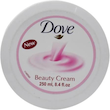 کرم مرطوب کننده داو صورتی اصلی مناسب دست و صورت 24ساعته 250 میل | DOVE beauty cream for face & body 250ml [تضمین اصالت]