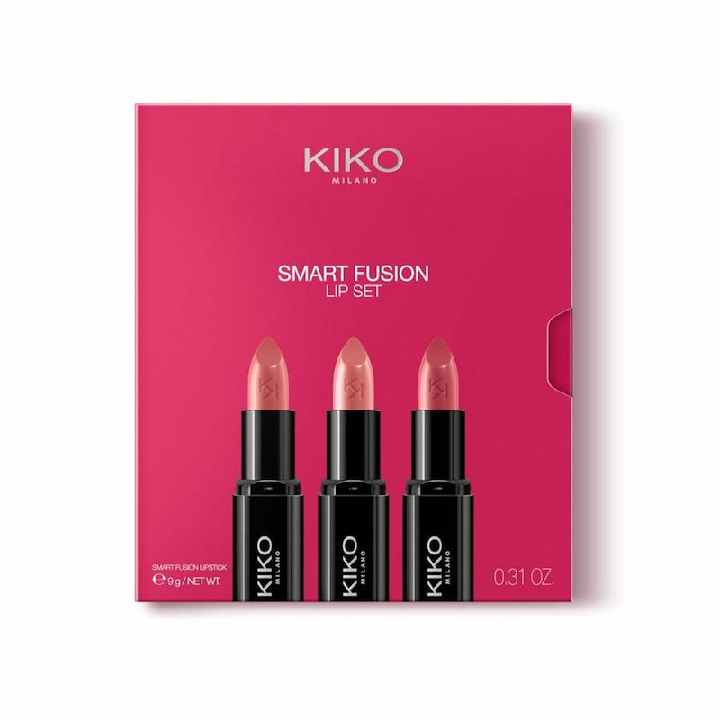 ست 3 تایی رژلب اسمارت فیوژن کیکو میلانو Kiko Milano | Smart Fusion Lip Set 03 Rose Dream