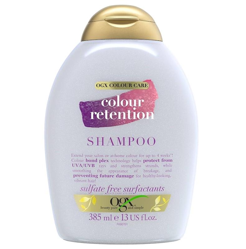 شامپو او جی ایکس OGX محافظ رنگ مو مدل Color Retention حجم 385 میل
