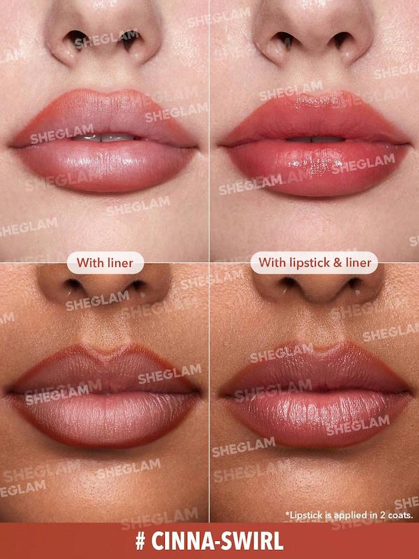 تینت لب و خط لب دو طرفه مدل Glam 101 Sheer Tinted Lipstick & Liner Duo [تضمین اصالت]