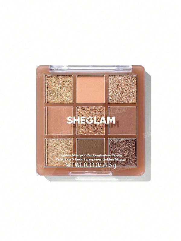 پالت سایه چشم 9 رنگ Golden Mirage 9-Pan Eyeshadow Palette