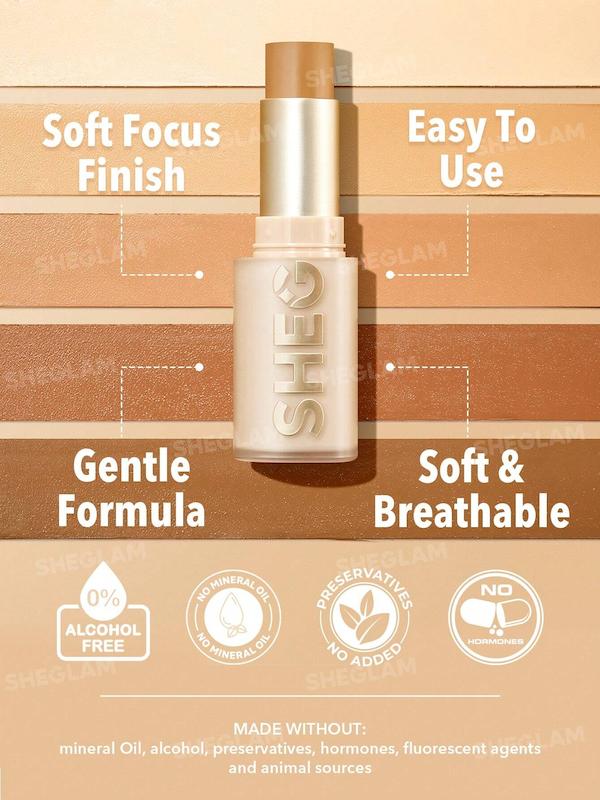 کرم پودر استیکی Skin Magnet High Coverage Foundation Stick