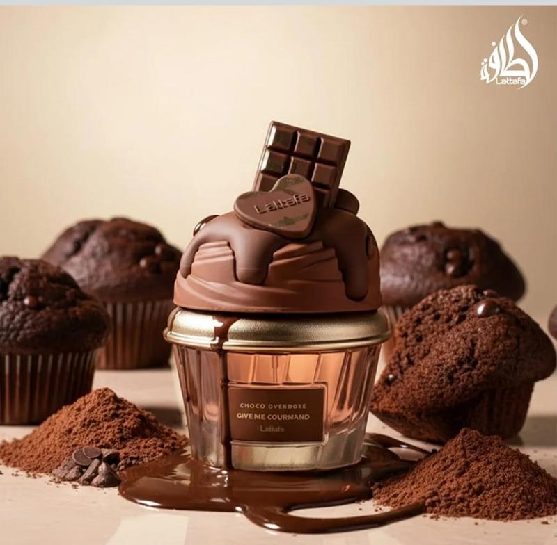 ادکلن کاپ کیک شکلاتی لطافه Chocolate Fudge Cupcake Lattafa (اصل)