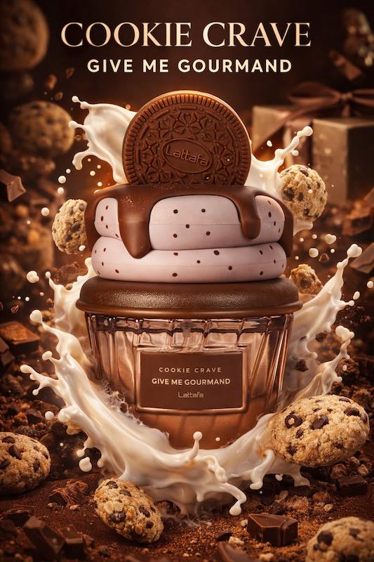 ادکلن Cocoa Cookie Cream Cookie Crave Lattafa ۰(اصل)