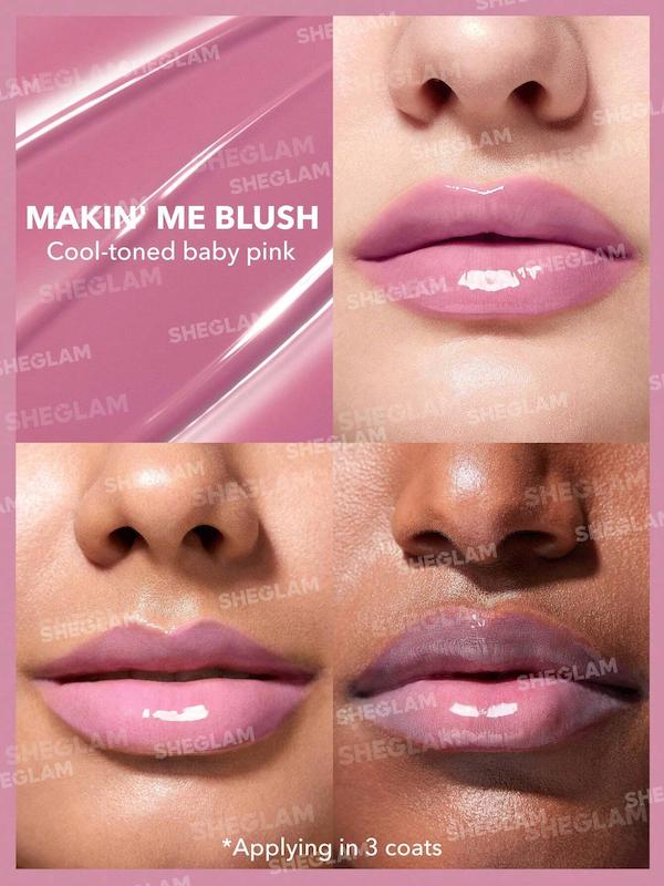 برق لب لیپ پلامپر حجم‌دهنده مدل Pout-Perfect Shine Lip Plumper
