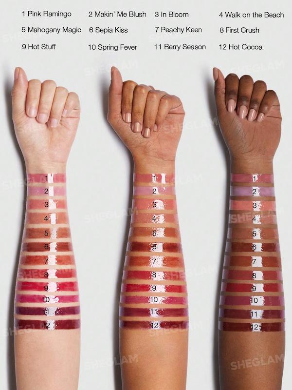 برق لب لیپ پلامپر حجم‌دهنده مدل Pout-Perfect Shine Lip Plumper