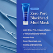ماسک کنترل منافذ و جوش سرسیاه مدی‌کیوب Medicube Zero Pore Blackhead Mud Mask حجم ۱۰۰ گرم