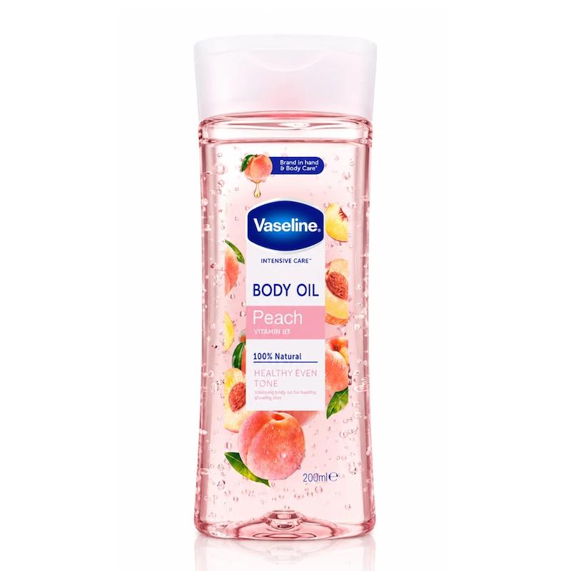 روغن بدن وازلین مدل Peach حجم 200ml