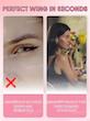 خط چشم دوطرفه مهر قلبی Insta-Wing Heart Stamp Eyeliner