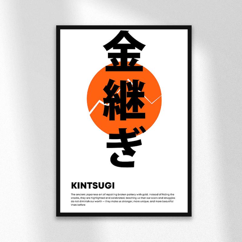 تابلو دیزاین - Kintsugi