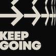 تابلو دیزاین Keep Going