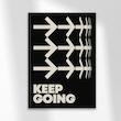 تابلو دیزاین Keep Going