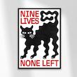 تابلو دیزاین Nine Lives