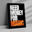 تابلو دیزاین Need Money