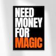 تابلو دیزاین Need Money