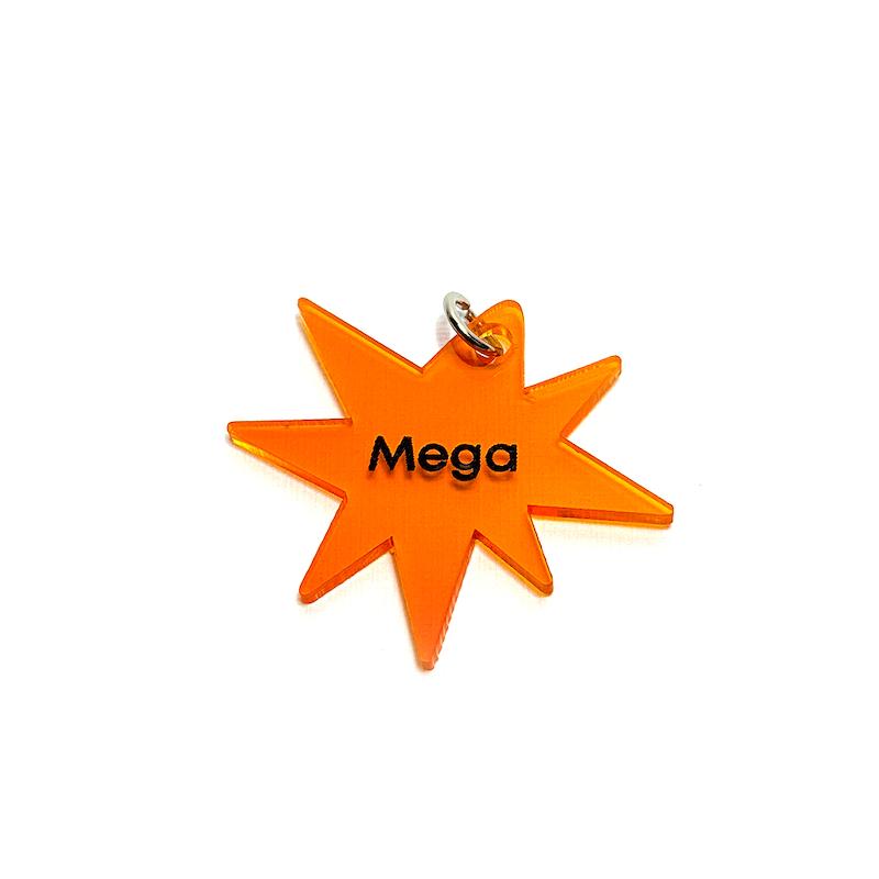 Mega | Nexkey - نارنجی شفاف