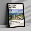 تابلو دیزاین - Garden at Sainte-Adresse