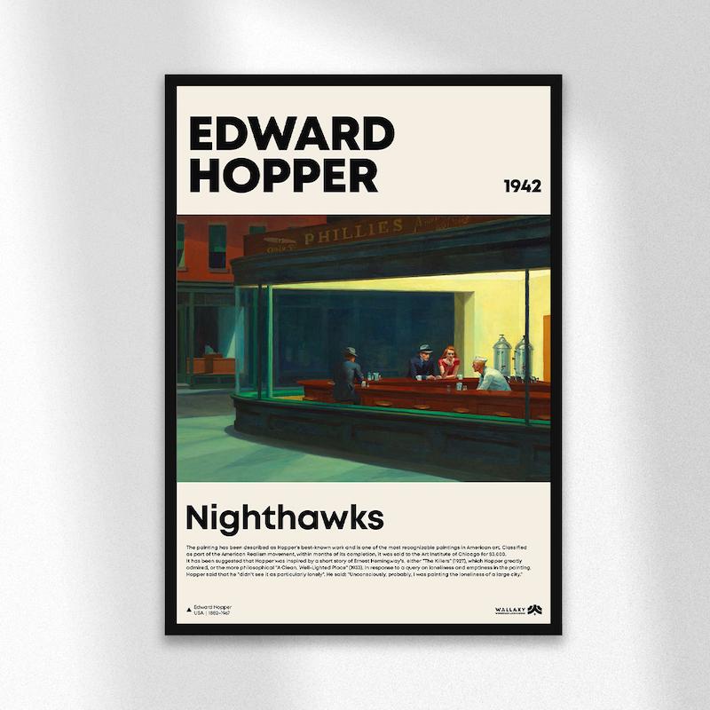 تابلو دیزاین - Nighthawks