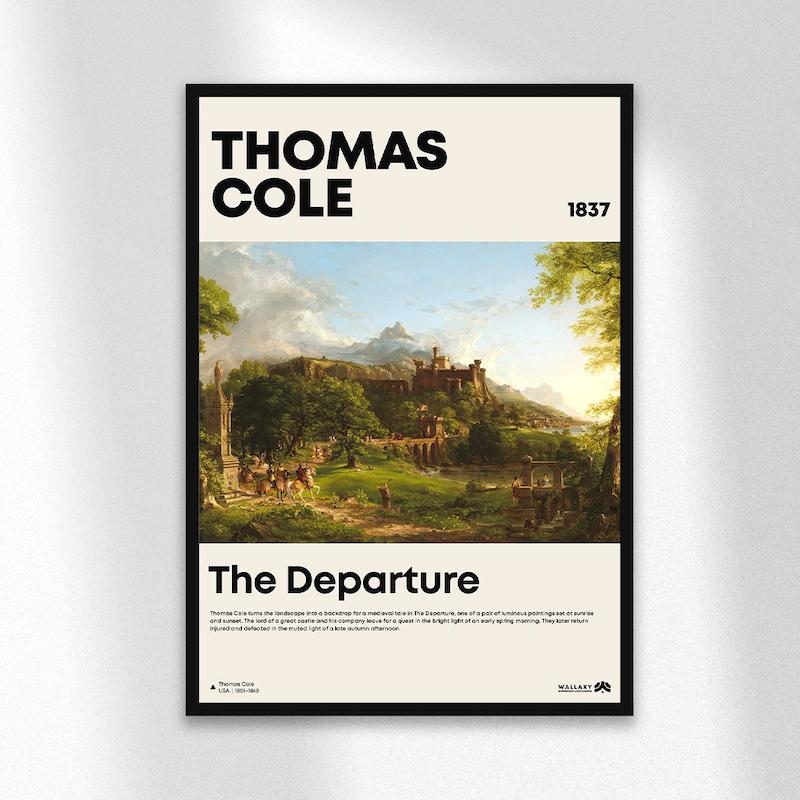 تابلو دیزاین - The Departure