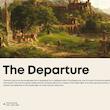 تابلو دیزاین - The Departure