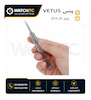 پنس سر صاف VETUS 5SA-JP اصلی | چفت وتوس ساعت سازی استیل ضد مغناطیس سوئیسی درجه یک