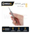پنس سر صاف VETUS 5SA-JP اصلی | چفت وتوس ساعت سازی استیل ضد مغناطیس سوئیسی درجه یک