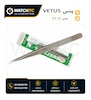 پنس سر صاف VETUS مدل ST-12 | چفت وتوس ساعت سازی ضد مغناطیس استیل ضد زنگ