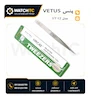 پنس سر صاف VETUS مدل ST-12 | چفت وتوس ساعت سازی ضد مغناطیس استیل ضد زنگ