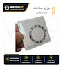 زه قاب ساعت رولکسی رنگ مشکی/سفید