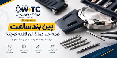 پین بند ساعت چیست؟ معرفی انواع پین، کاربرد و روش تشخیص