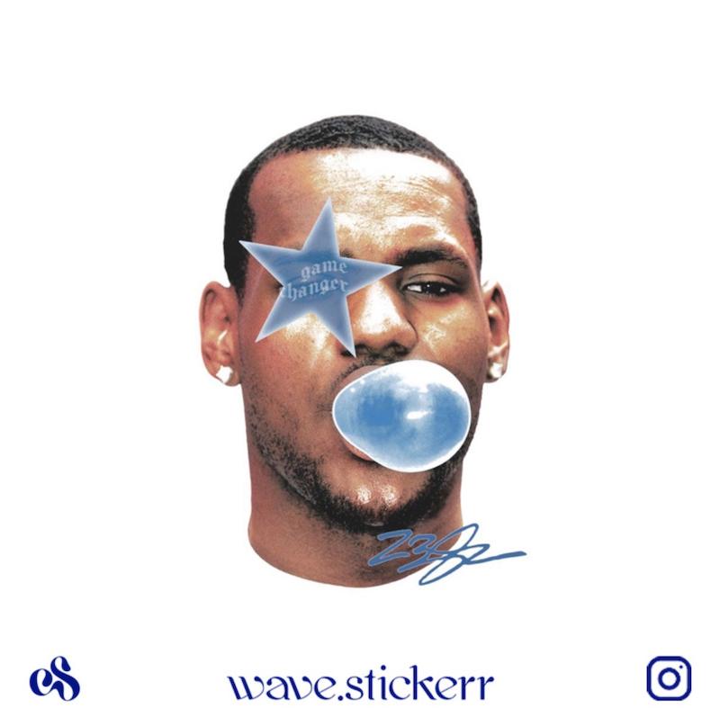 استیکر | لبرون جیمز